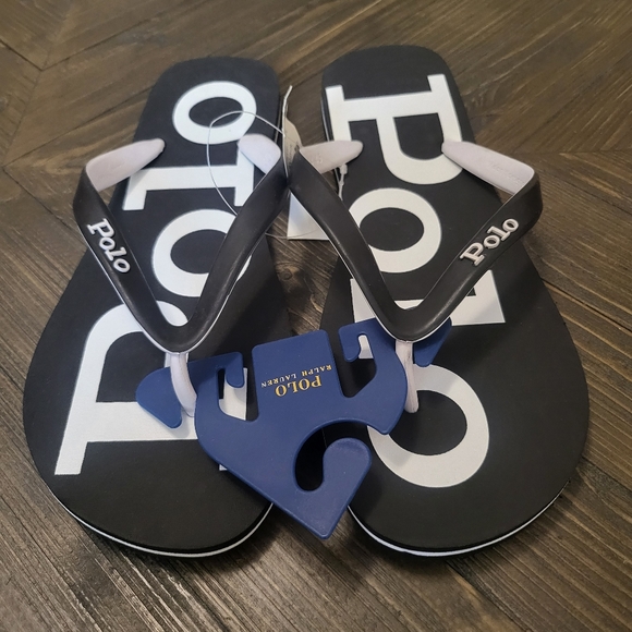Men's Polo flip flops - Picture 1 of 4